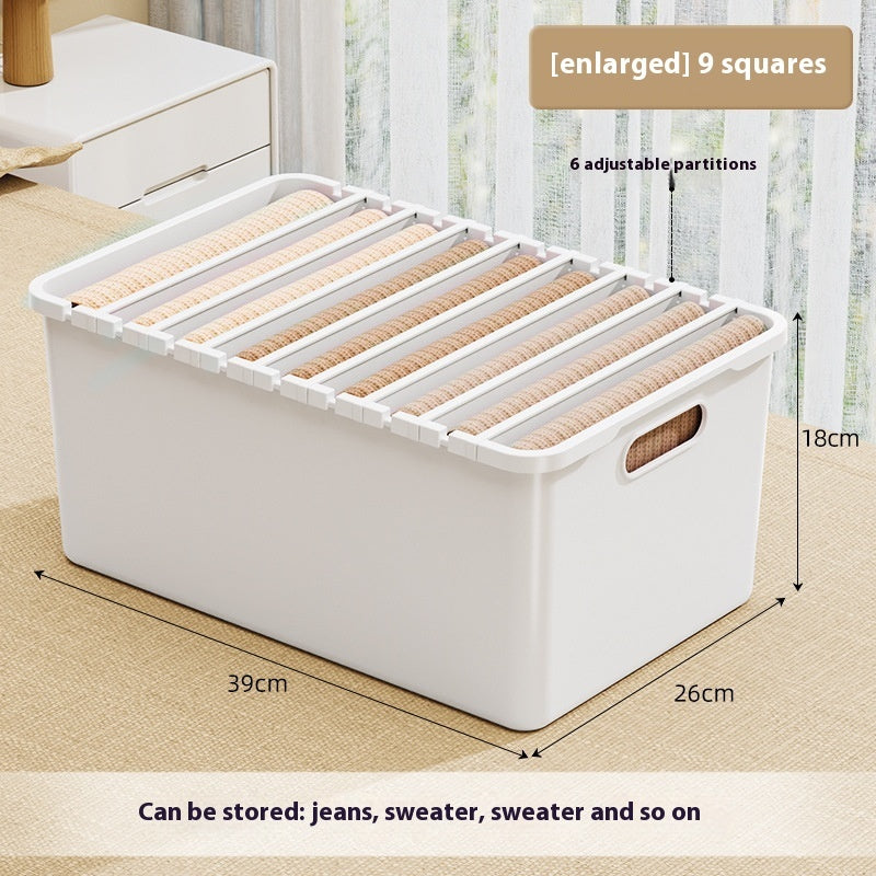 Clothes Storage Basket Household Clothing Finishing The Unalia Brand