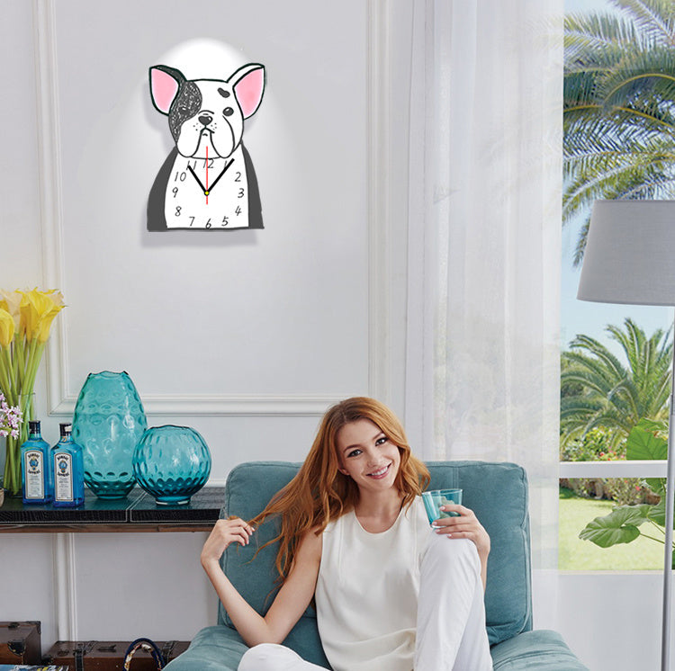 Doggy Wall Clock The Unalia Brand