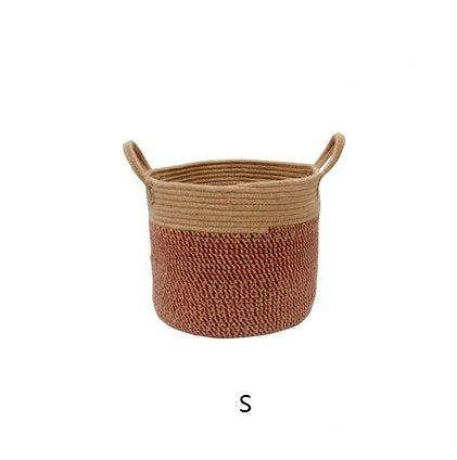 Assorted Hemp Rope Storage Basket The Unalia Brand