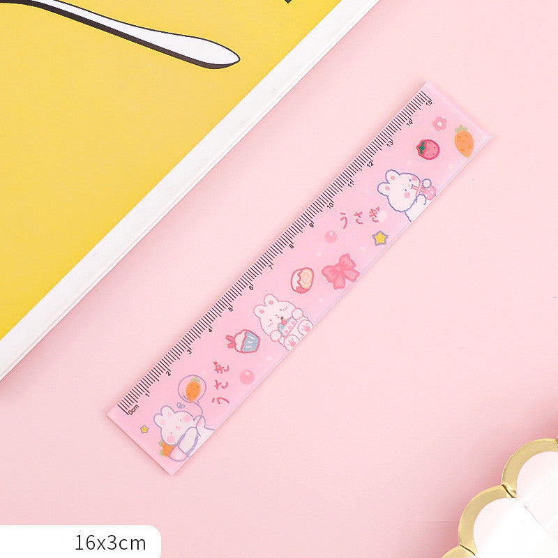 Assorted Cartoon Acrylic Ruler The Unalia Brand