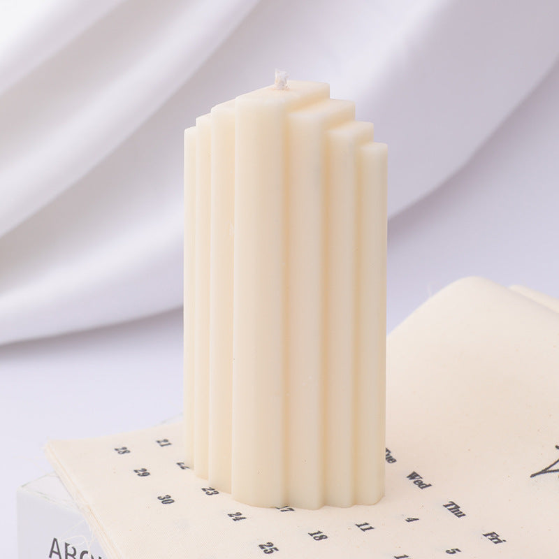 Geometric Shaped Soy Candles The Unalia Brand