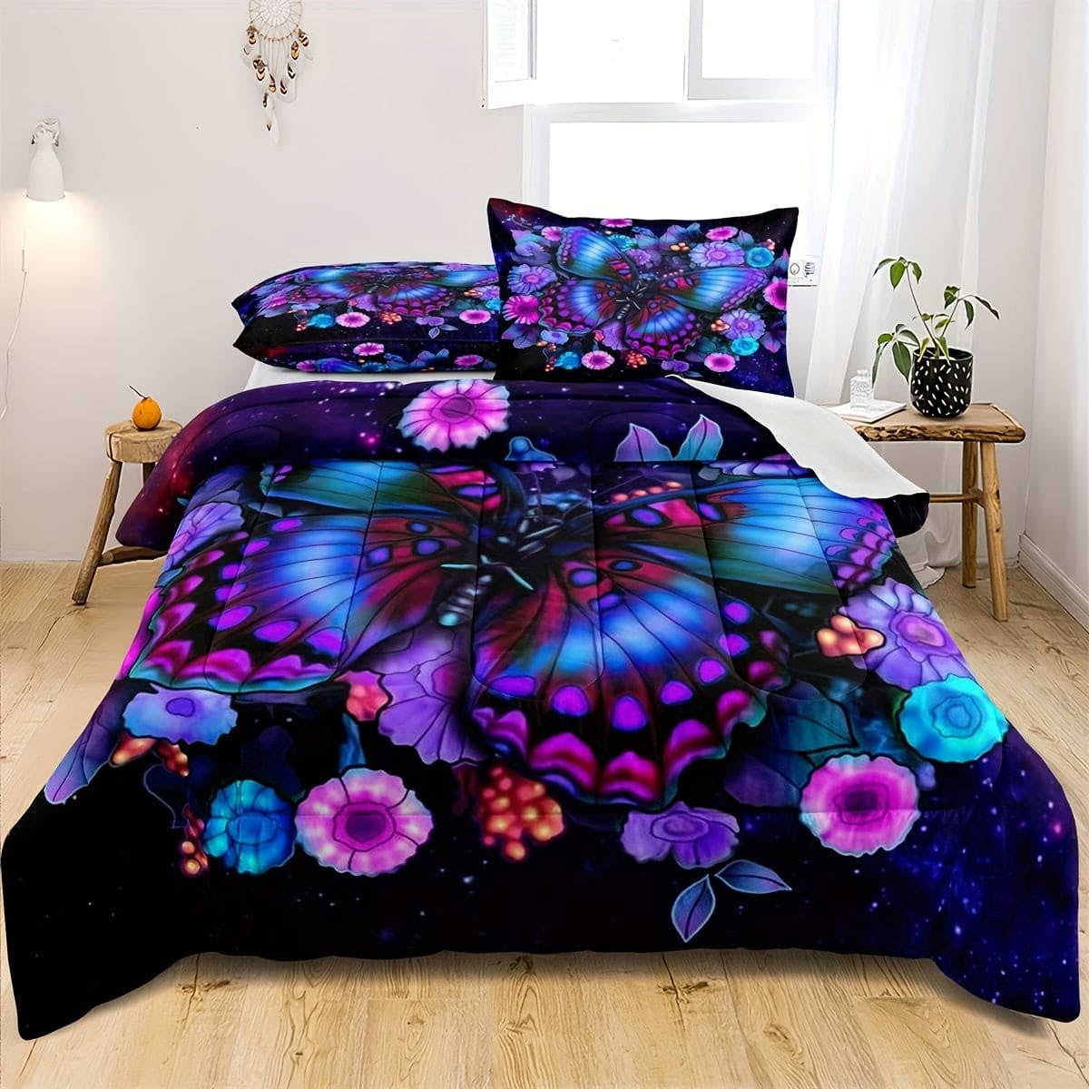 Trippy Butterfly Bedding Set The Unalia Brand