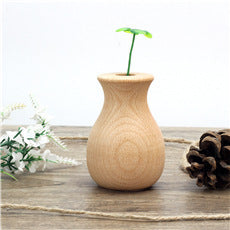 Handmade Chinese Wooden Vase The Unalia Brand