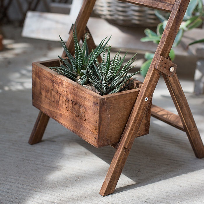 Blackboard Solid Wood Flower Box The Unalia Brand