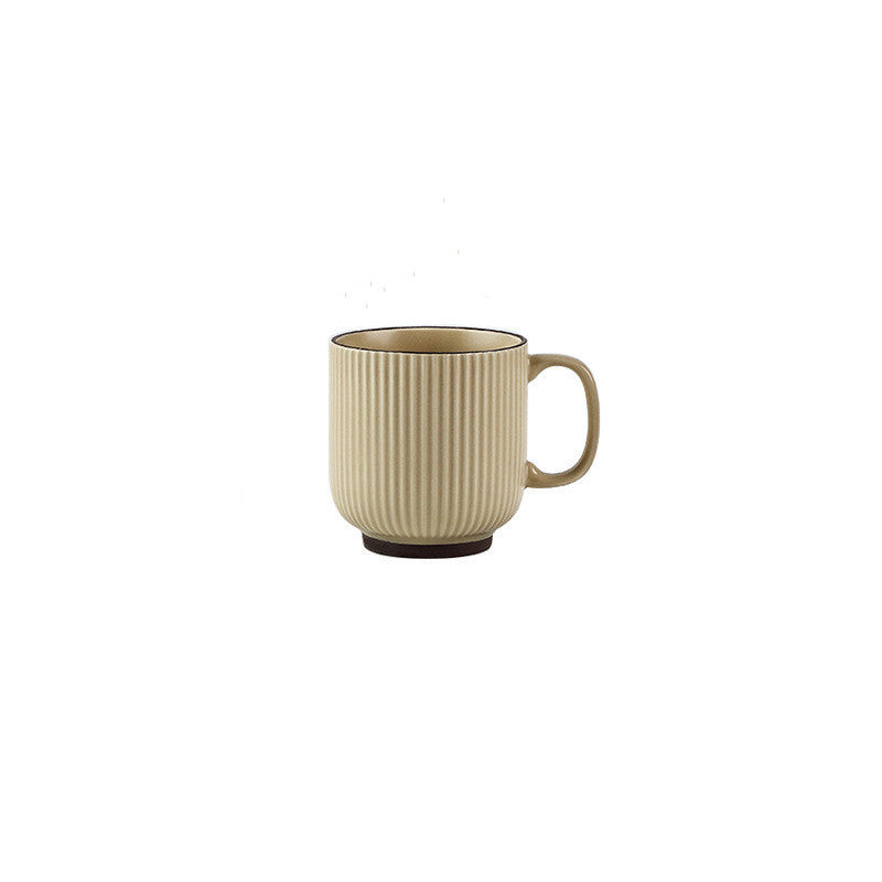 Assorted Ribbed Coffee Mugs The Unalia Brand