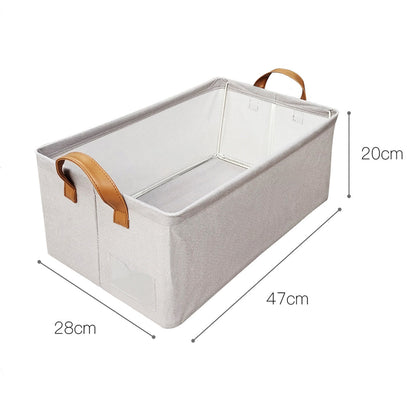 Morandi Clothing Storage Basket Finisher Household Fabrics The Unalia Brand