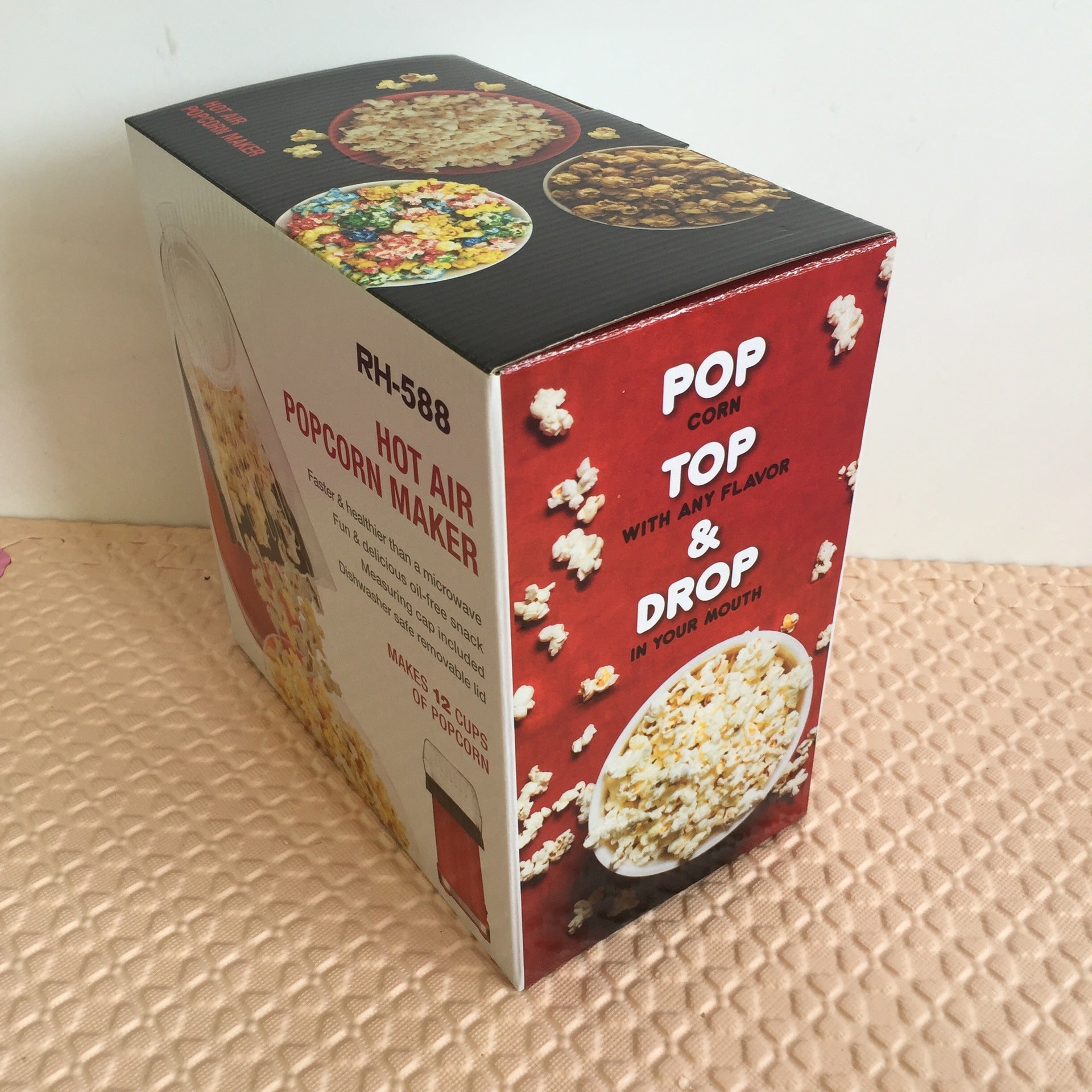 Home popcorn machine The Unalia Brand