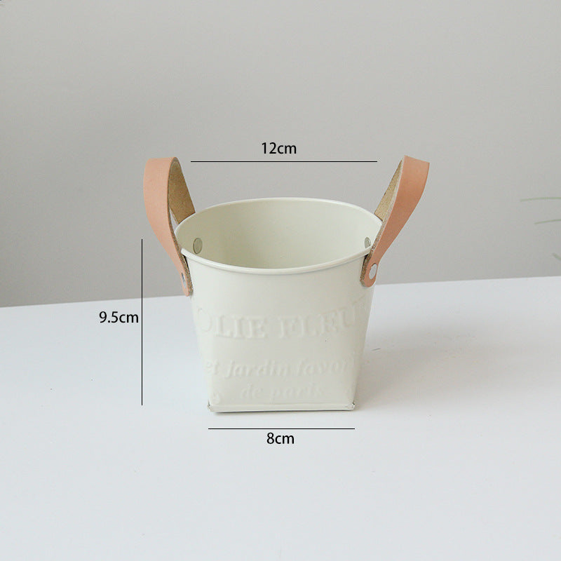 Garden Bucket Metal Pot The Unalia Brand