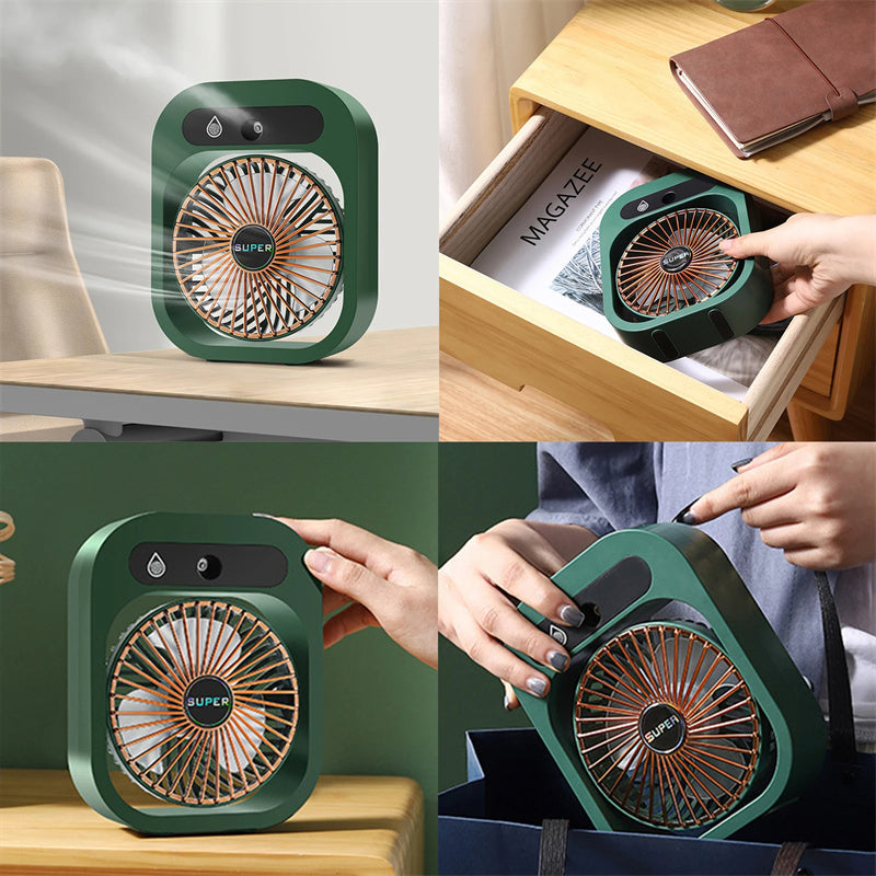 Humidifier Desk Fan The Unalia Brand