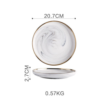 Marble Dinnerware Set The Unalia Brand