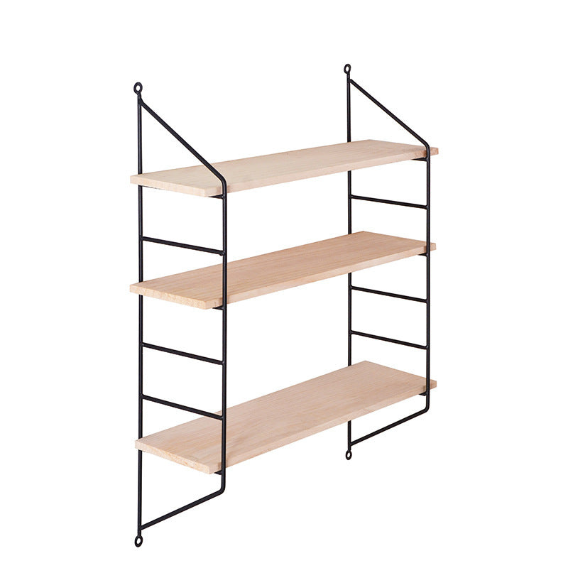 Wooden decorative iron rack The Unalia Brand