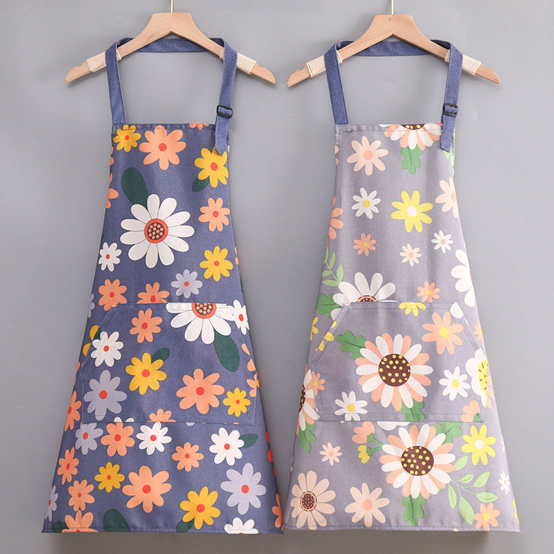 Floral Print Kitchen Apron The Unalia Brand