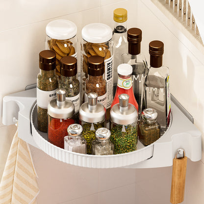 Kitchen Rotating Spice Rack Multi-Function