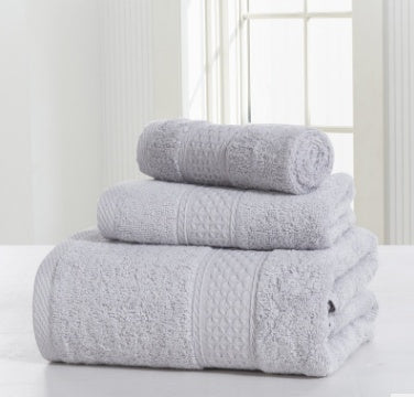 Assorted 3-Piece Cotton Towel Set The Unalia Brand