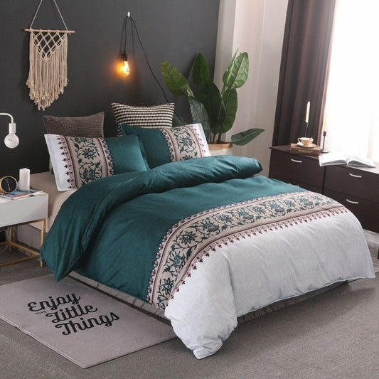 Morrocan Print Bedding Set The Unalia Brand