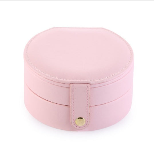 Cosmetic storage box with zipper travel portable jewelry box The Unalia Brand