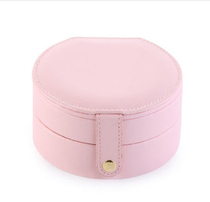 Cosmetic storage box with zipper travel portable jewelry box The Unalia Brand