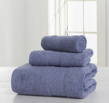 Assorted 3-Piece Cotton Towel Set The Unalia Brand