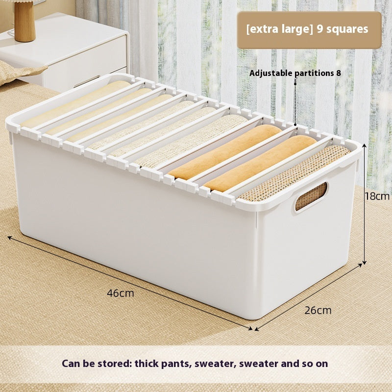 Clothes Storage Basket Household Clothing Finishing The Unalia Brand