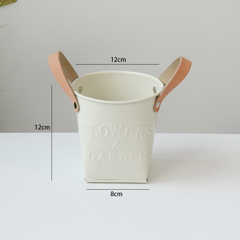 Garden Bucket Metal Pot The Unalia Brand