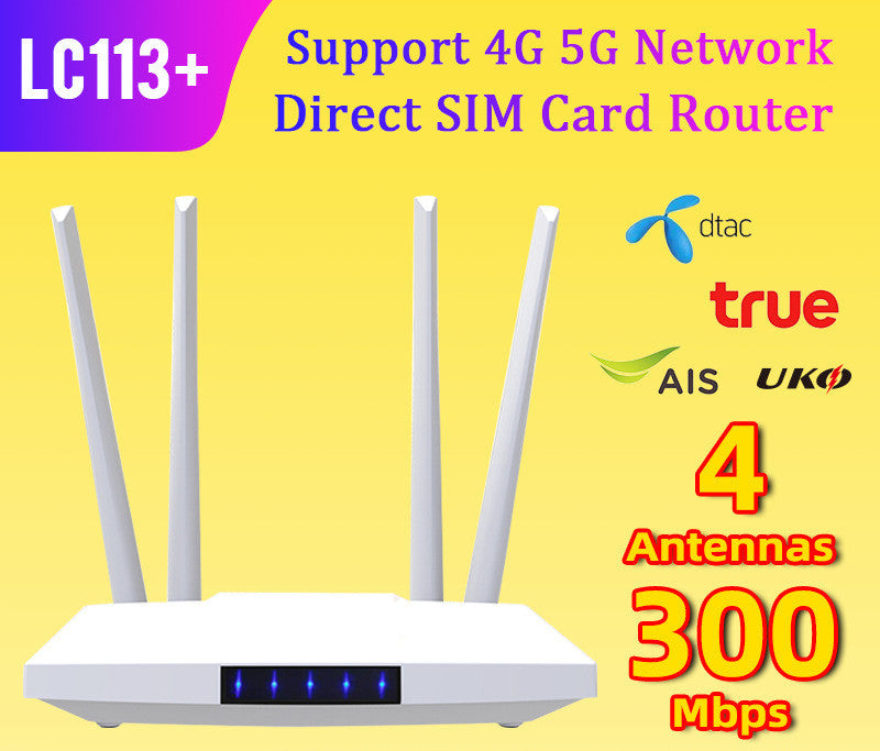 LC113 4G Wireless Router The Unalia Brand