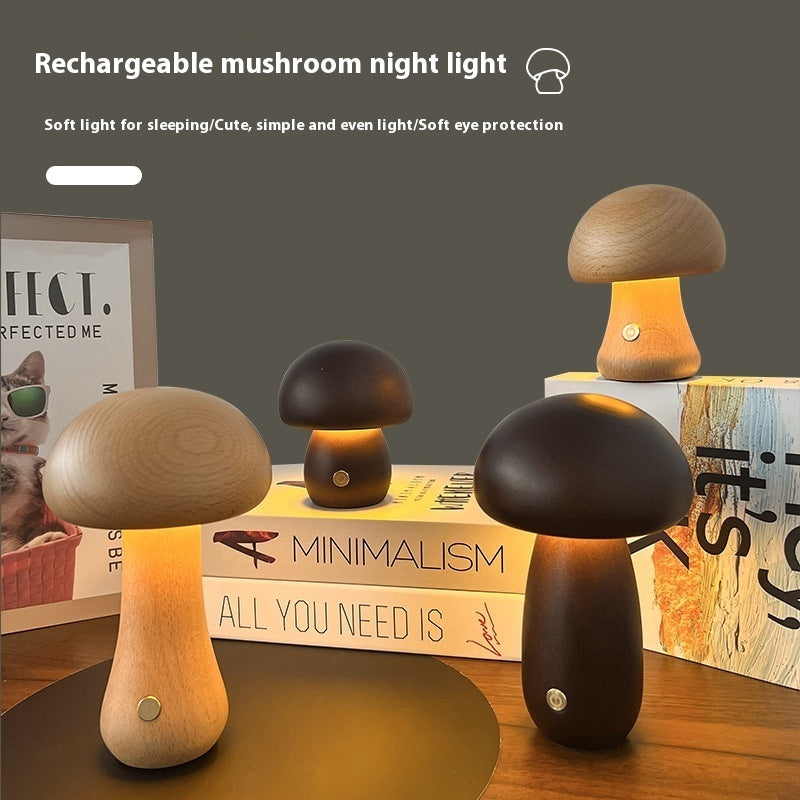 Mushroom Bedside Night Lamp The Unalia Brand