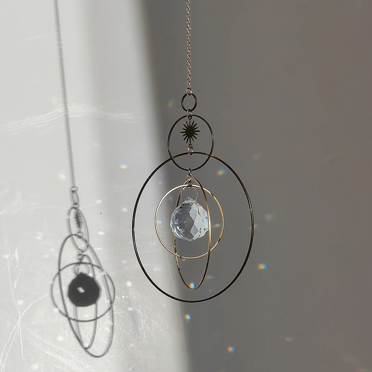 Sun Catcher Crystal Ball Pendant The Unalia Brand