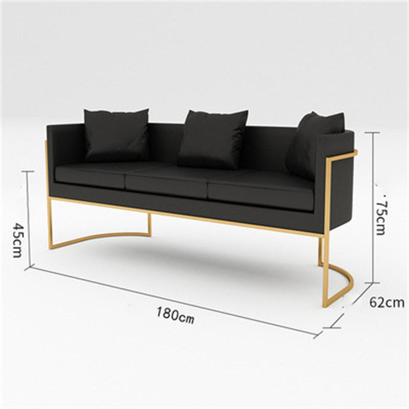 Modern Velvet Sofa + Table Set The Unalia Brand