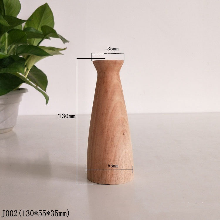 Handmade Chinese Wooden Vase The Unalia Brand