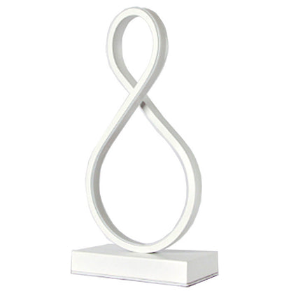 Infinity Sign Bedside Lamp The Unalia Brand