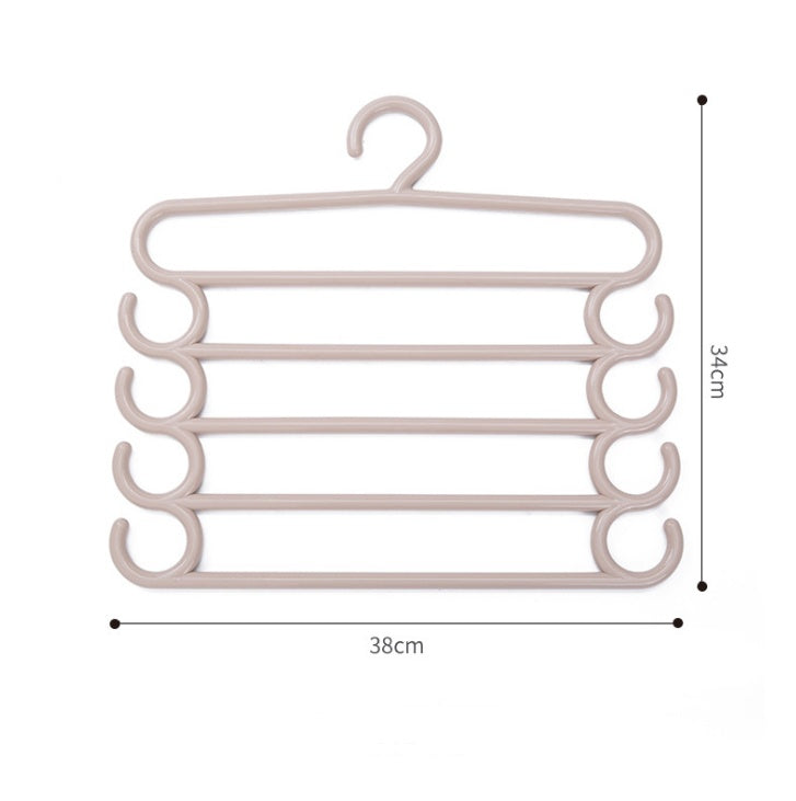 Stainless Steel Wardrobe Hanger Multi Layer The Unalia Brand