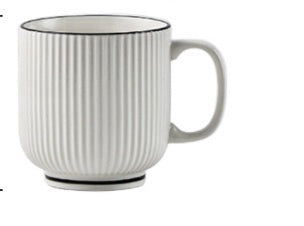 Assorted Ribbed Coffee Mugs The Unalia Brand