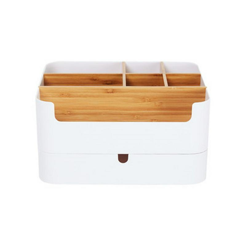 Bamboo Desktop Storage Box The Unalia Brand