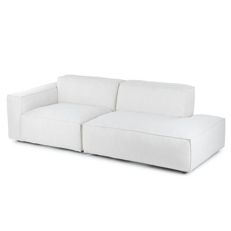 Tofu Piece Fabric Sofa Combination Modern The Unalia Brand