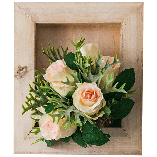 Solid Wood Flower Frame