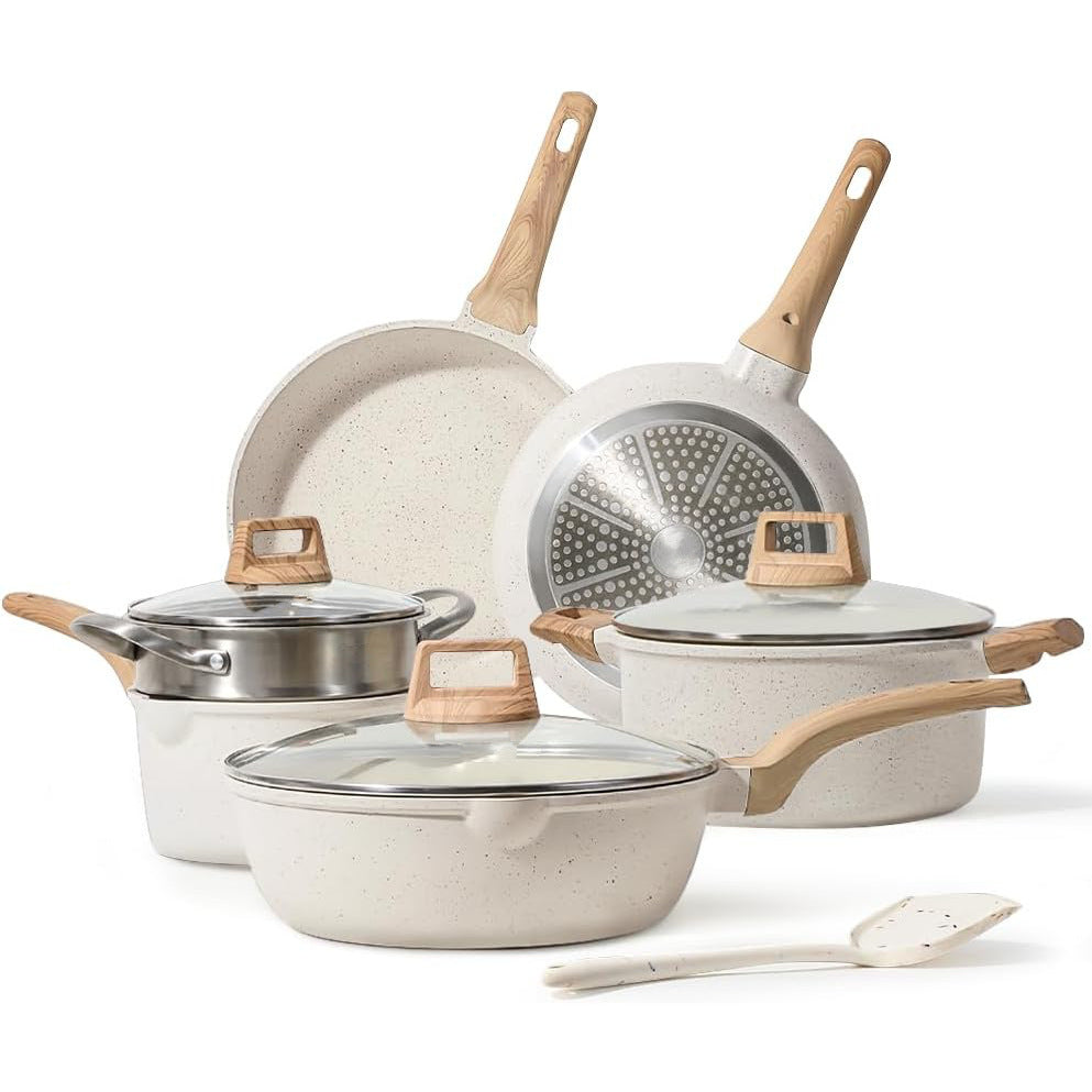 Medical Stone Non-stick Pan Pot Set The Unalia Brand