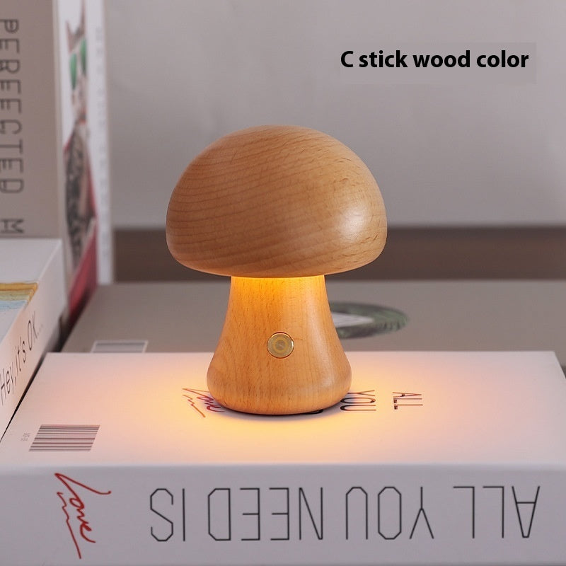 Mushroom Bedside Night Lamp The Unalia Brand