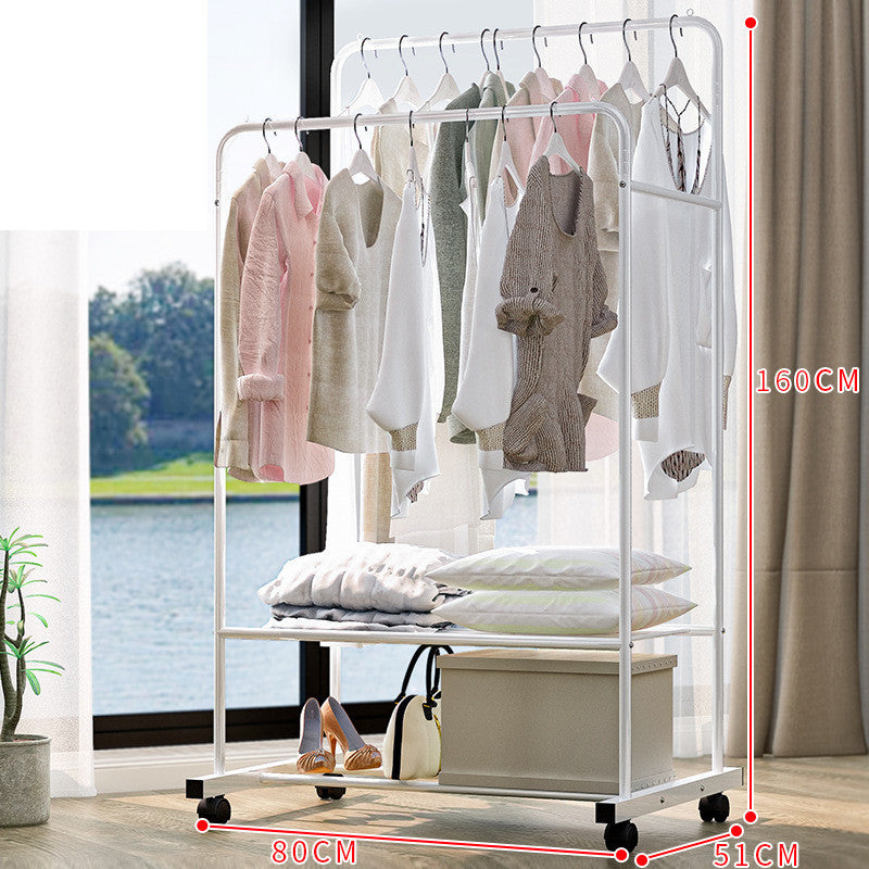 Bedroom Folding Interior Simple Balcony Coat Rack The Unalia Brand