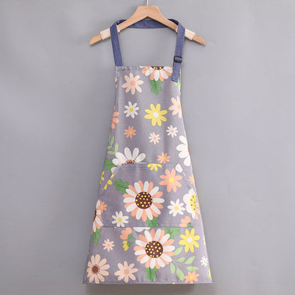 Floral Print Kitchen Apron The Unalia Brand