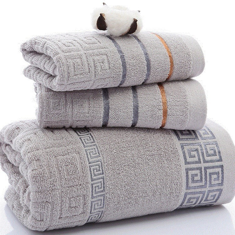 3-Piece Cotton Towel Set The Unalia Brand