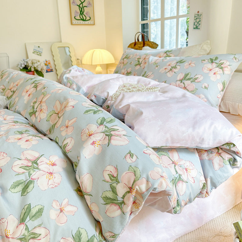 Vintage Cotton Floral Bedding Set The Unalia Brand