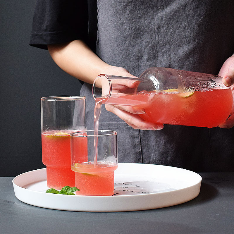 Minimalist Glass + Pitcher Set The Unalia Brand