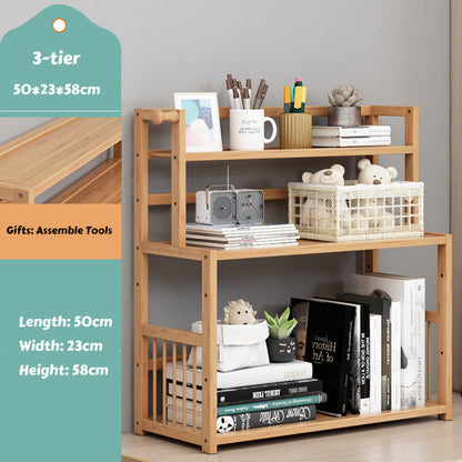 Dormstyle Bamboo Desktop Bookcase The Unalia Brand