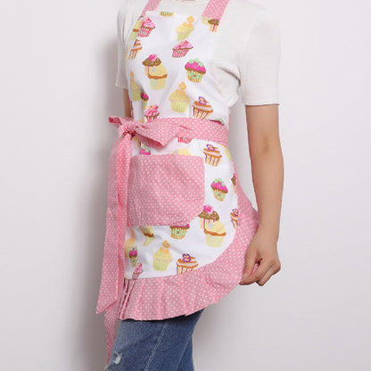 Y2K Printed Kitchen Apron The Unalia Brand