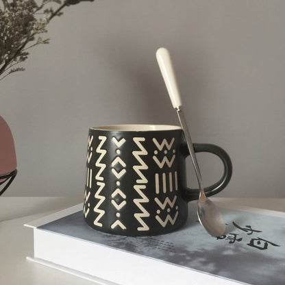 Assorted Handpainted Nordic Mugs The Unalia Brand