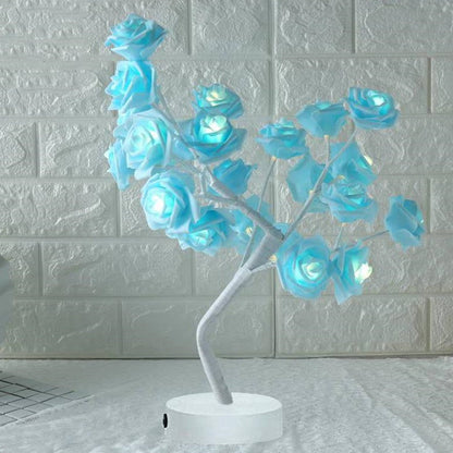 Assorted Rose Bonsai Night Lamp The Unalia Brand