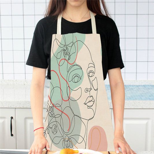 Nordic Print Kitchen Apron The Unalia Brand