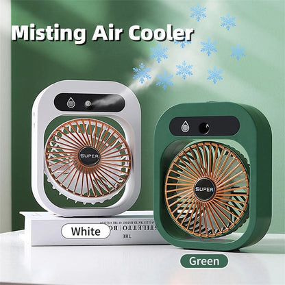 Humidifier Desk Fan The Unalia Brand