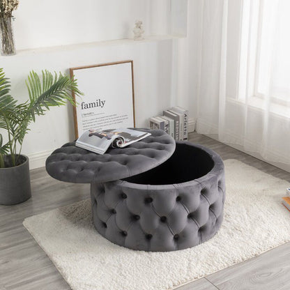 American Luxury Velvet Shoes Stool Storage The Unalia Brand