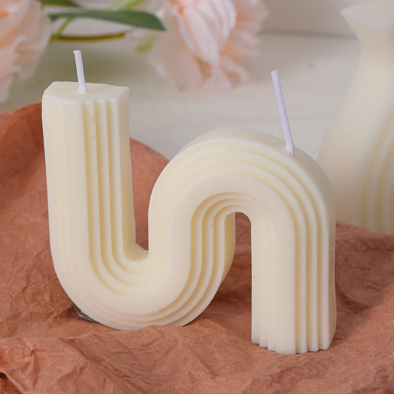 Geometric Shaped Soy Candles The Unalia Brand